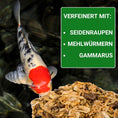Bild in Galerie-Betrachter laden, mit Seidenraupen, Mehlwürmern, Gammarus