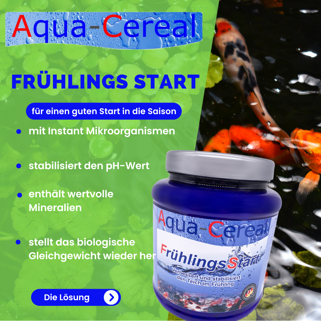 Aqua-Cereal® FrühlingsStart -Teichmineralien