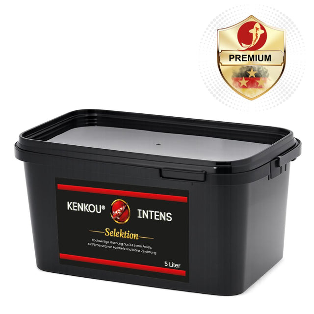 KENKOU -Selektion- INTENS Farbfutter 5 Liter, 3+6 mm Pellets