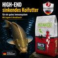 Bild in Galerie-Betrachter laden, KENKOU Nr.1 Koifutter sinkendes HIGH-END Koifutter mit Ingwer & Knoblauch