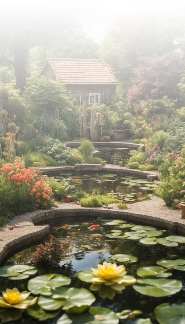 teich im garten