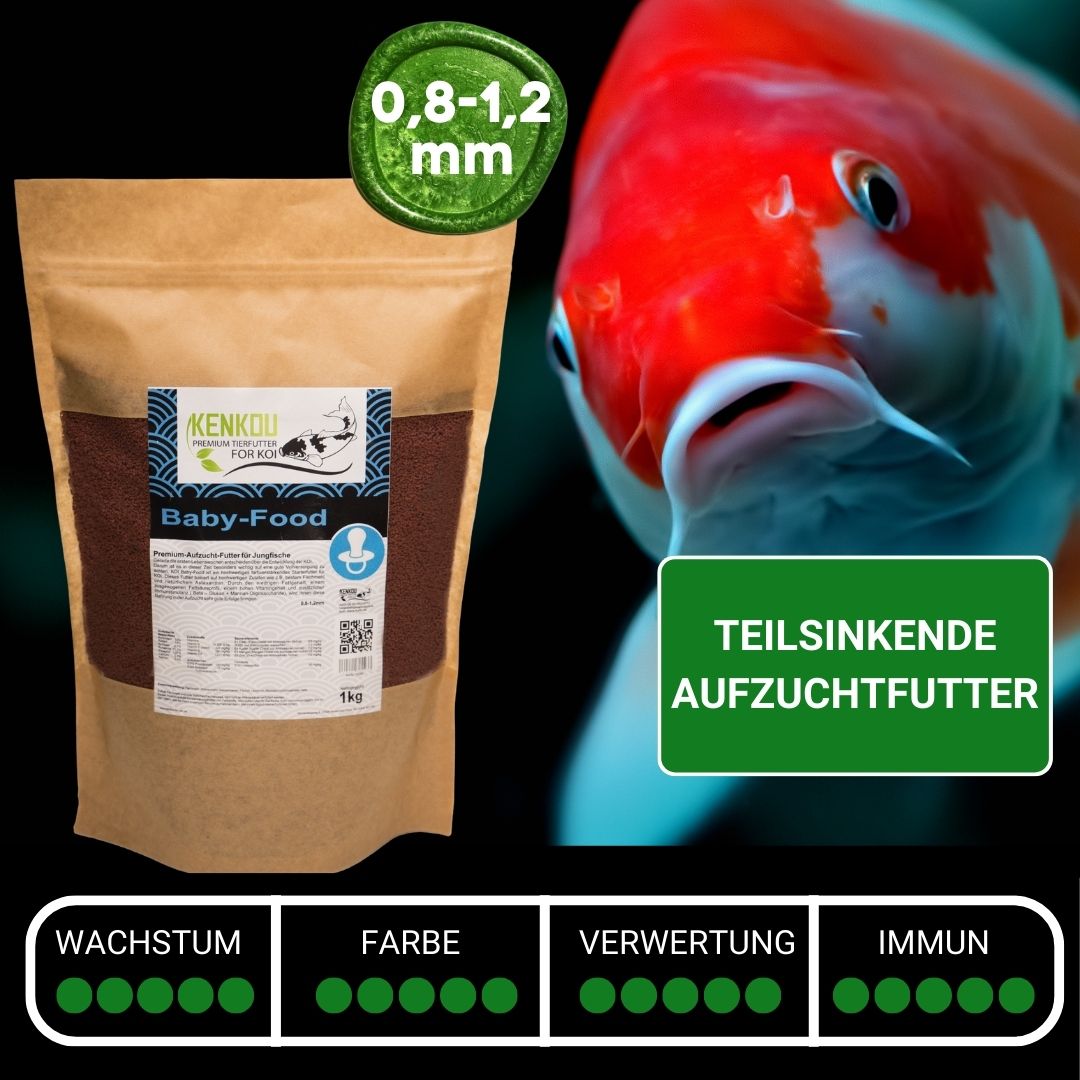 Koi Aufzuchtfutter