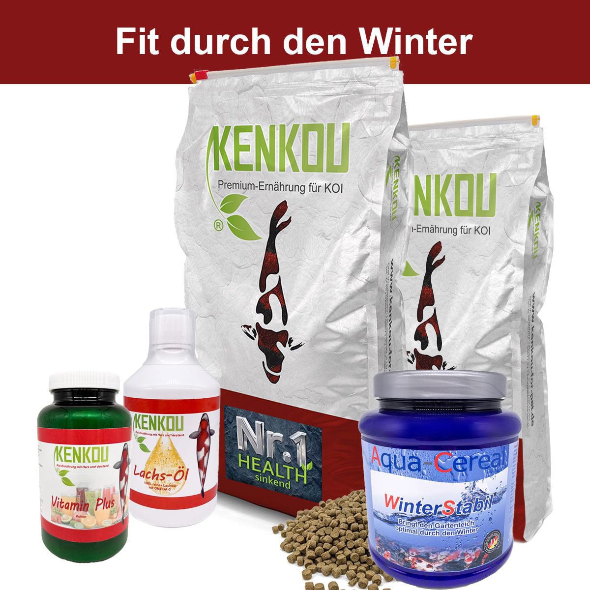Fit durch den Winter ab 5kg - Sparpaket - Niederrhein-Koi