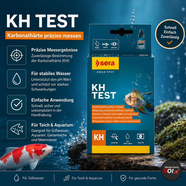ser KH Test für Teiche