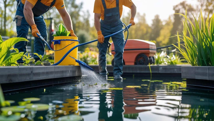 Teichpflege