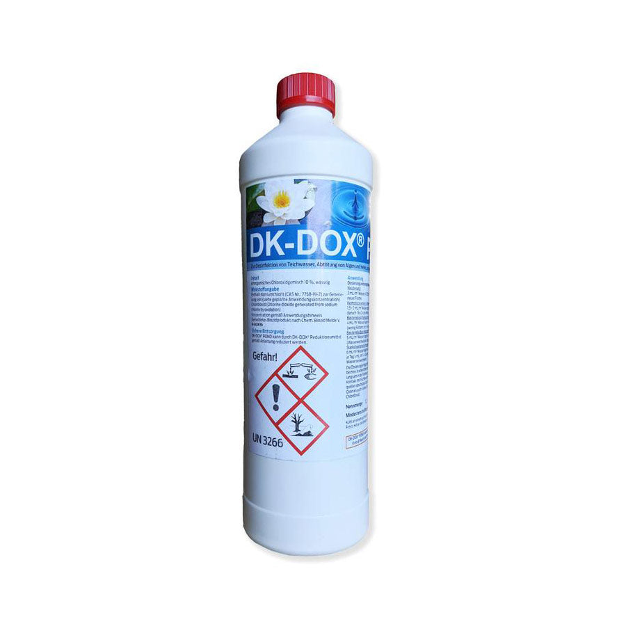 DK-DOX® Pond, die richtige Wahl für einen hygienischen Koiteich im Herbst