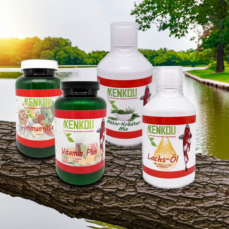 Vitamine für Koi und Teichfische