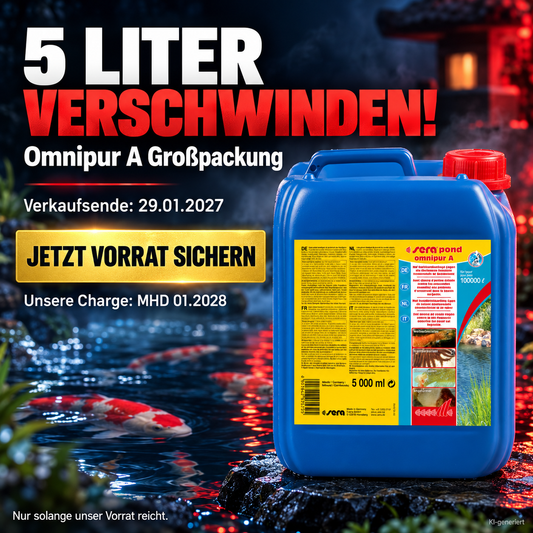 5 Liter sera Omnipur A Breitbandwirkung gegen Fischkrankheiten