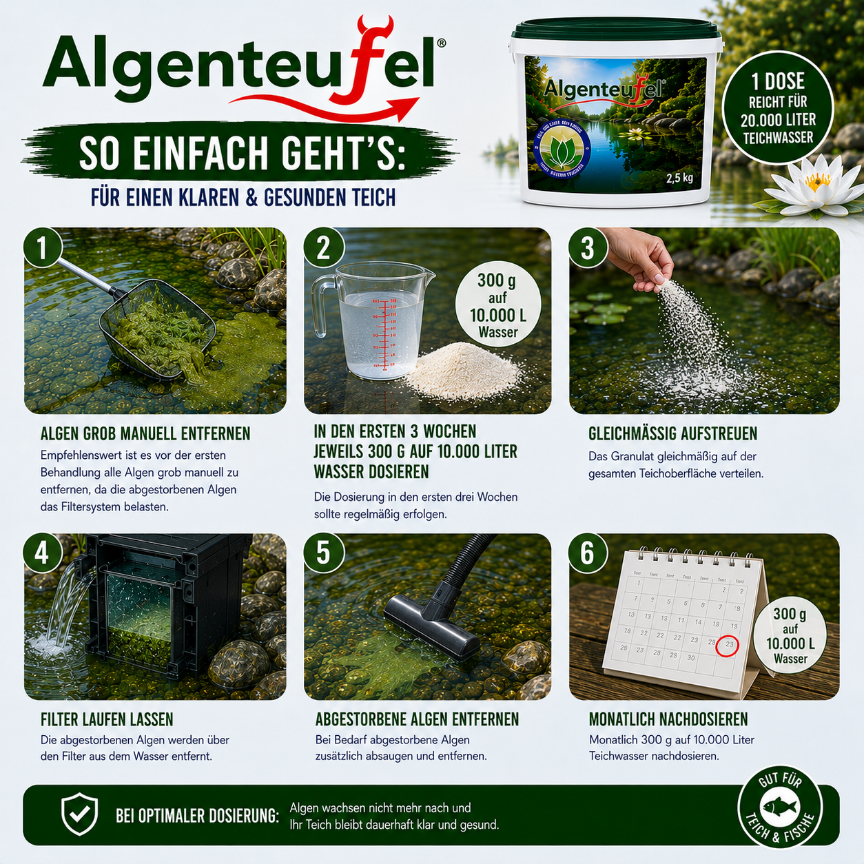 Anwendung-Algenteufel