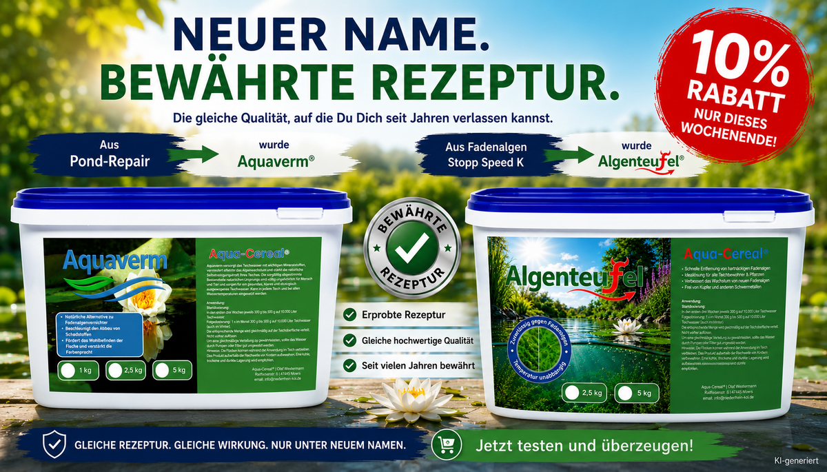 Fadenalgenvernichter mit 10% Rabatt