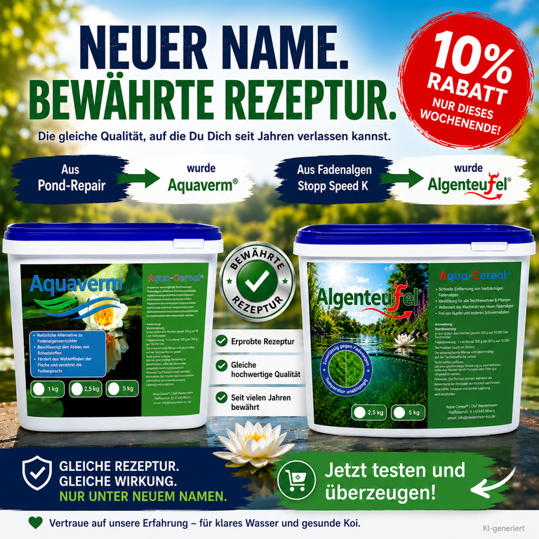 Fadenalgenvernichter mit 10% Rabatt