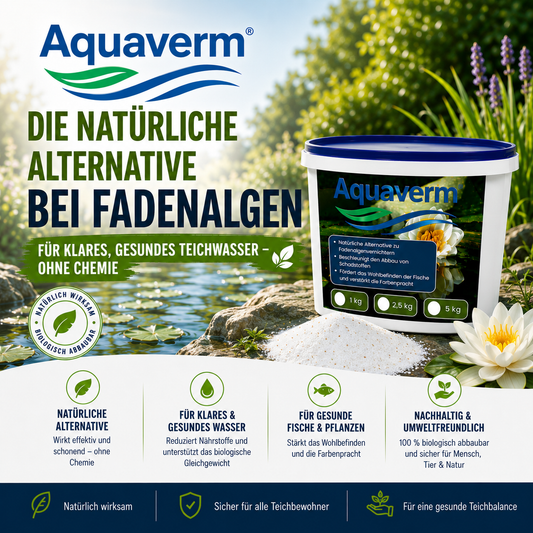 Aquaverm die natürliche Alternative bei Fadenalgen