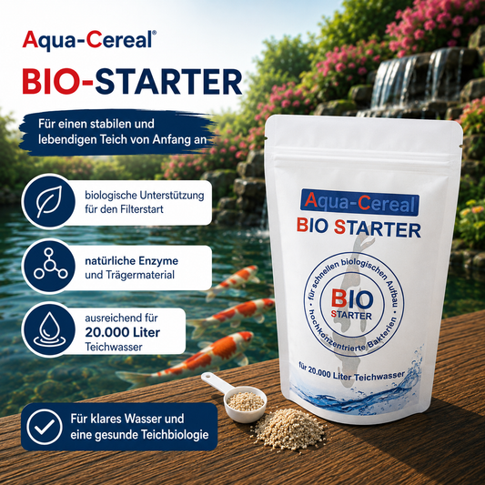 BIO-Starter unterstützt den Filteraufbau