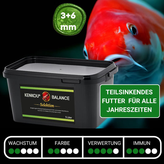KENKOU Selektion BALANCE Erklärung der  Futtersorte
