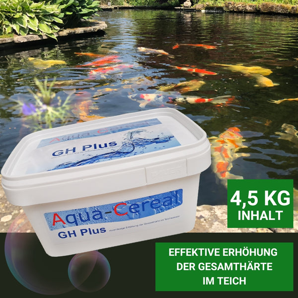 Die Lösung sichere Erhöhung der Gesamthärte im Teich