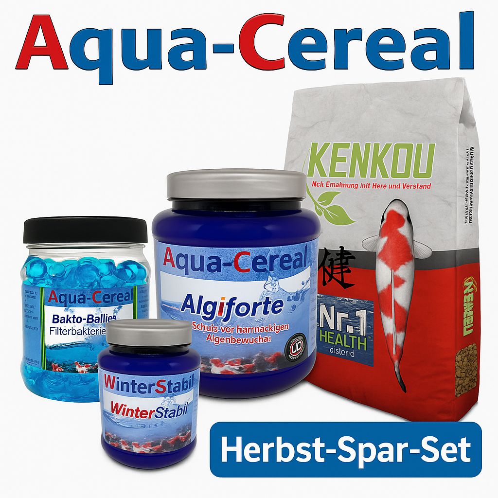 Herbst-Spar-Set mit Futter und Wasserzusätzen 