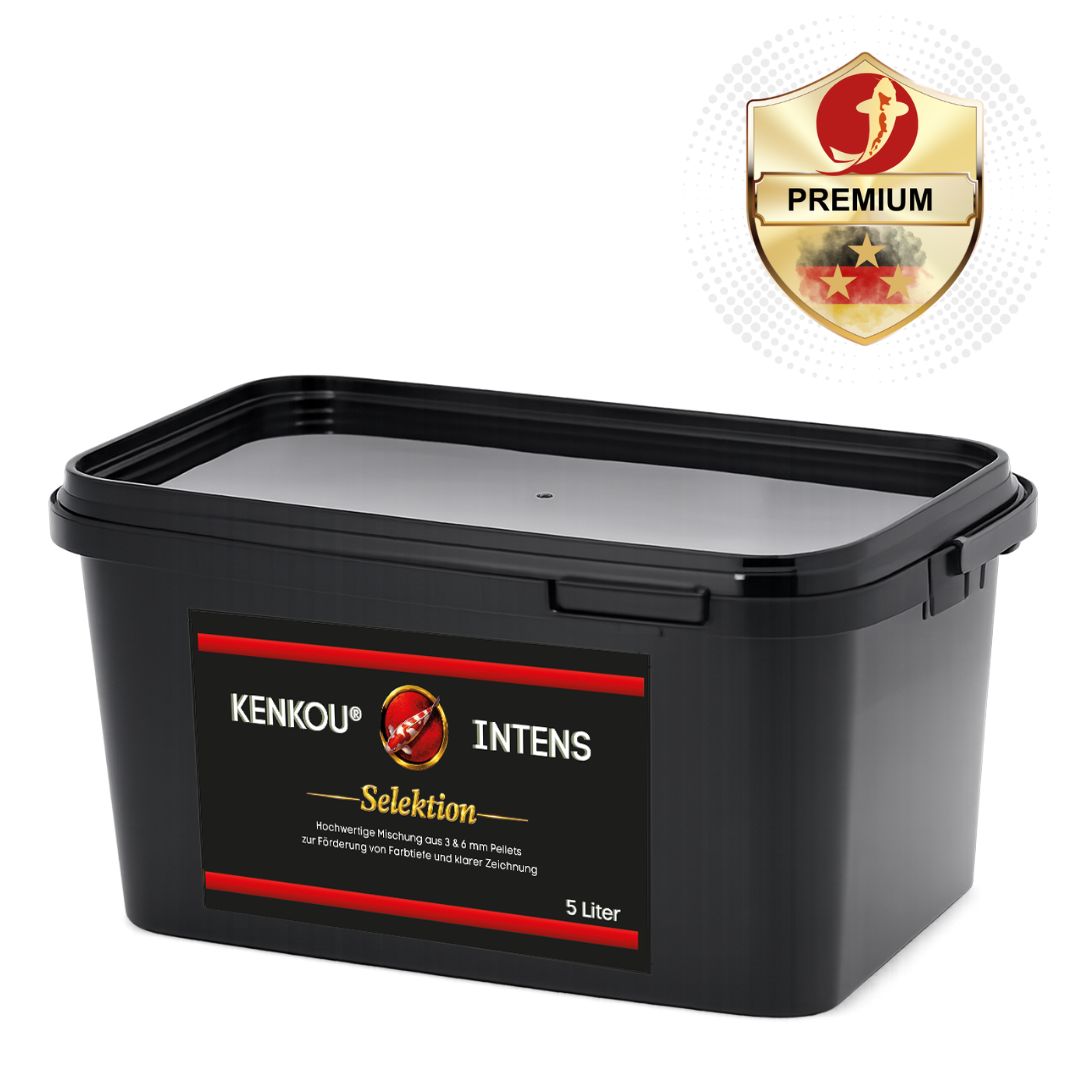 KENKOU -Selektion- INTENS Farbfutter  5 Liter, 3+6 mm Pellets