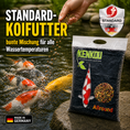 Bild in Galerie-Betrachter laden, KENKOU Allround 6mm Standard Koifutter, bunte Mischung für alle Wassertemperaturen, 3+6 mm
