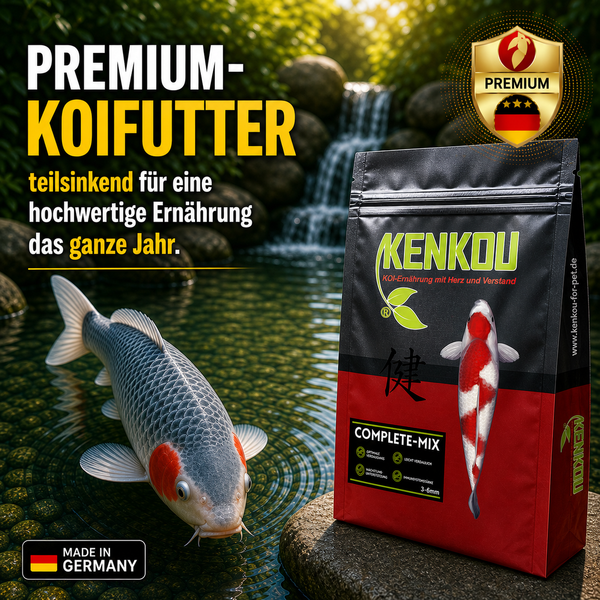 KENKOU® Complete-Mix Koifutter  teilsinkend