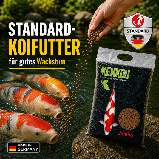 KENKOU JUMBO, Standard Wachstumsfutter 6 mm