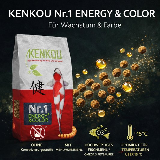 Nr.1 High Quality, Energy & Color, Koi Futter