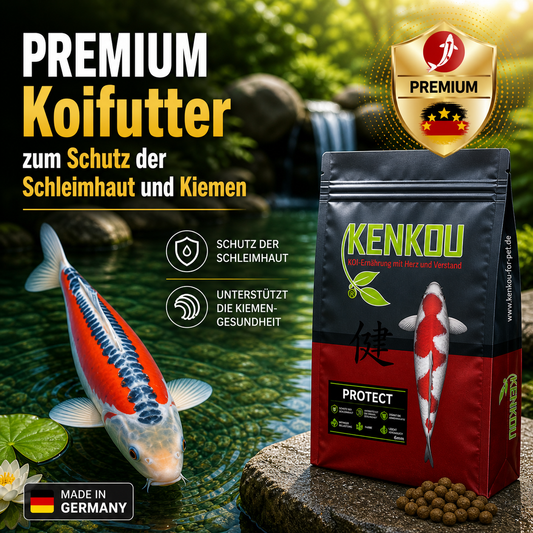 KENKOU Protect Koifutter zum Schutz der Kiemen und Schleimhäute 6 mm