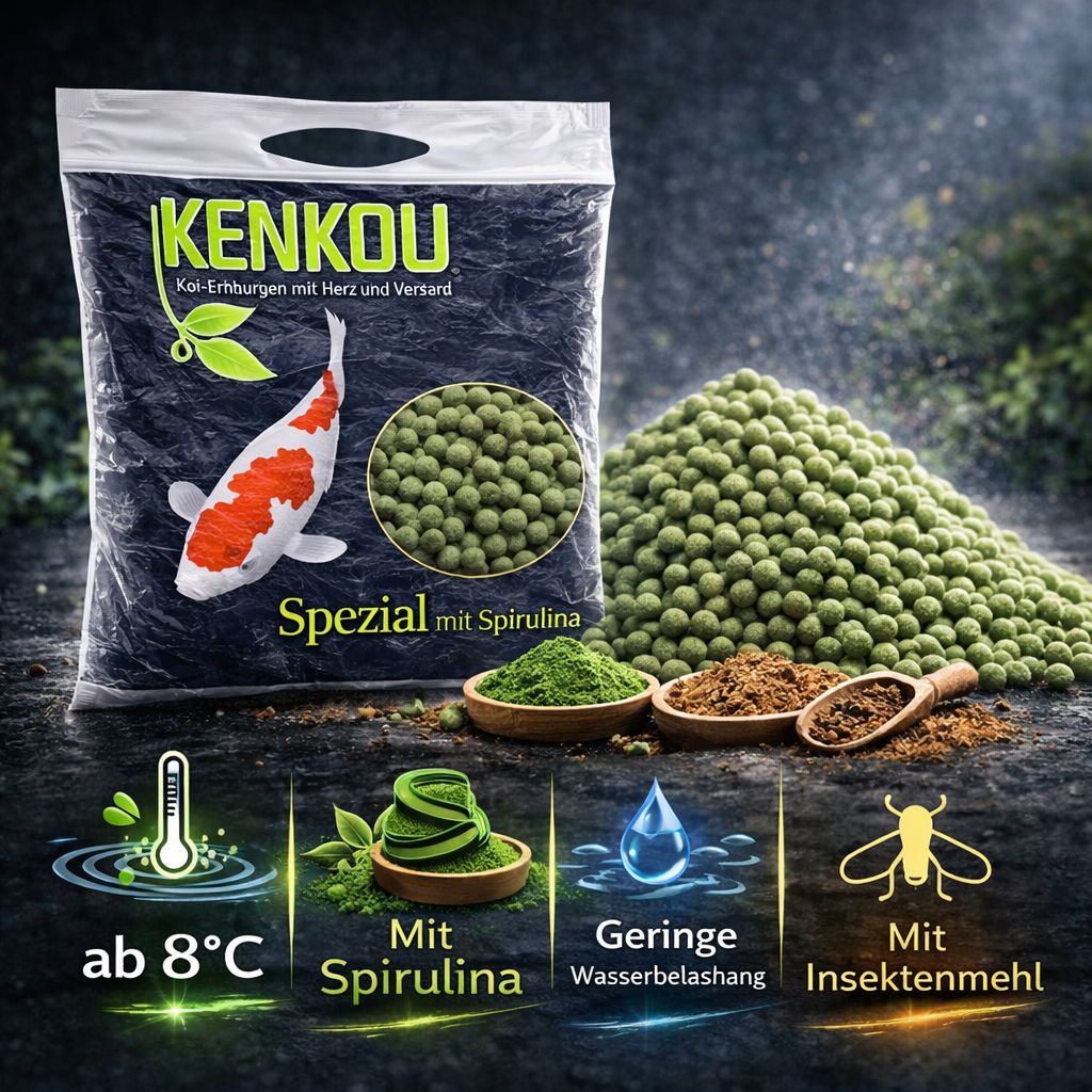 Spezial mit Spirulina Koifutter
