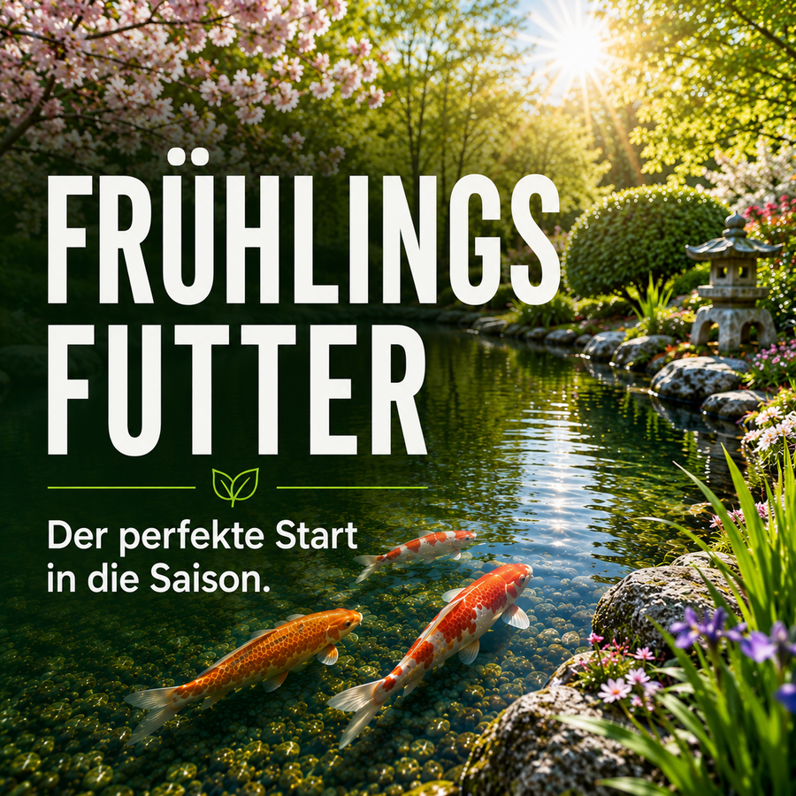 Koifutter für den Frühling