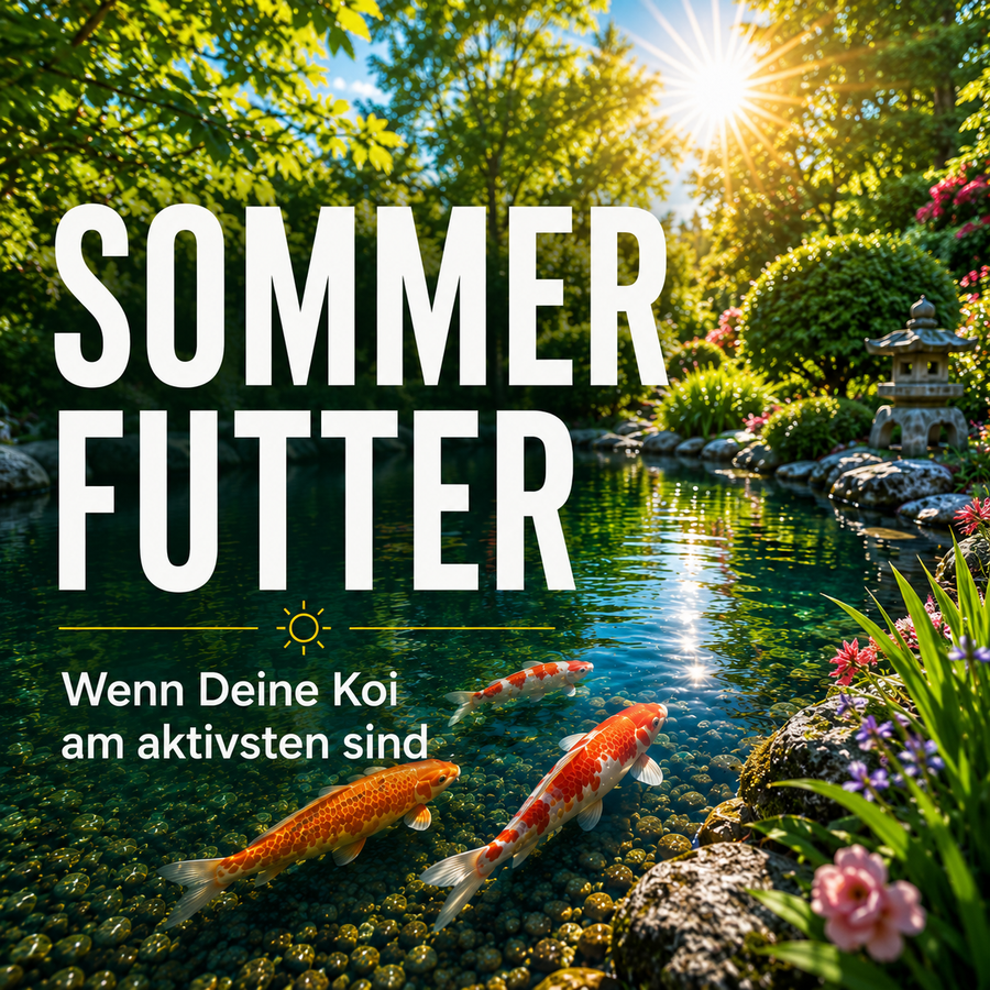 Koifutter für den Sommer