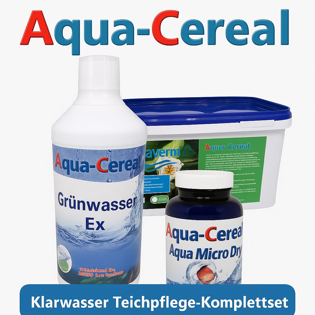 Komplett-Set für klares Teichwasser