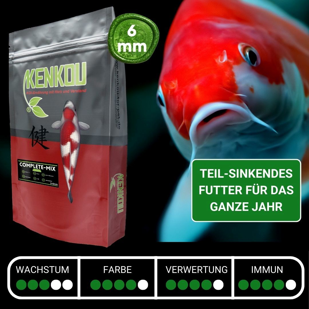 Koifutter Complete MIX für das ganze Jahr