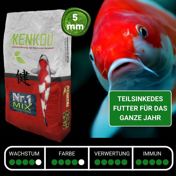 KENKOU® Nr.1 -MIX 5mm High-Quality teilsinkend
