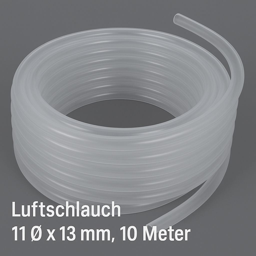 Luftschlauch Profi 11 / 13 mm 10Meter - Luftschlauch - Niederrhein-Koi