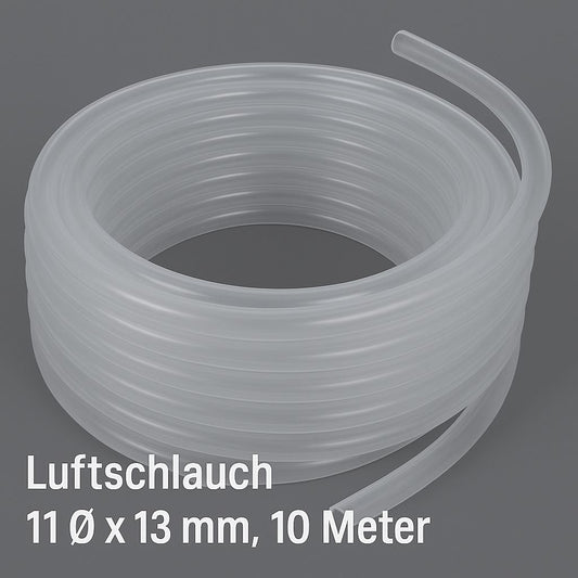 Luftschlauch Profi 11 / 13 mm 10Meter - Luftschlauch - Niederrhein-Koi