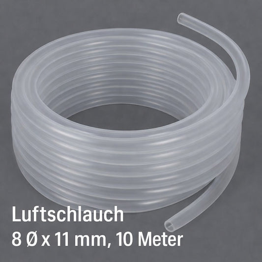 Luftschlauch 8Ø x 1mm , 10 Meter