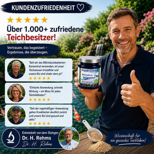 Michlsäurebakterien Konzentrat über 1000 zurfiedene Kunden.