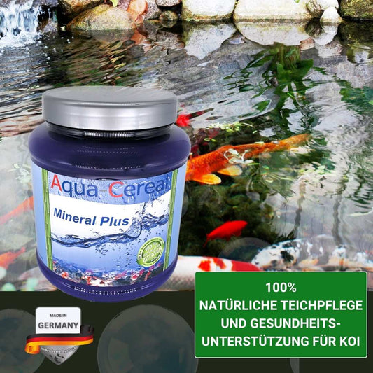 immer klares Teichwasser durch Mineral Plus