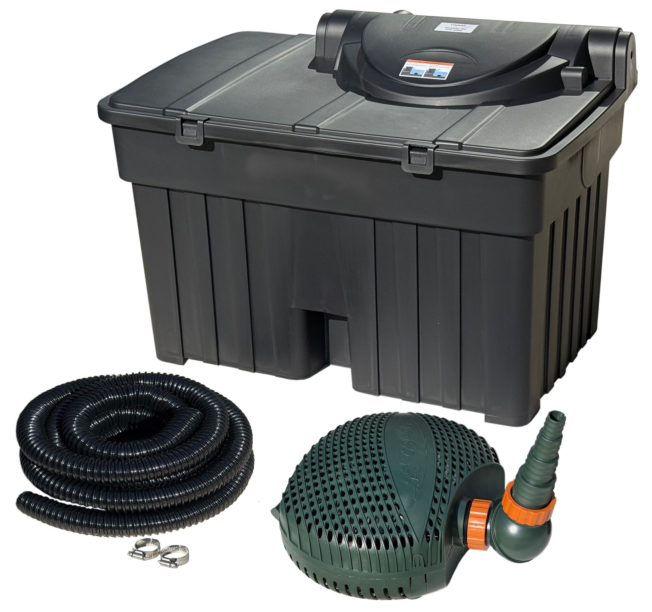 Teichfilter Komplett-Set für Teich bis 40.000 Liter