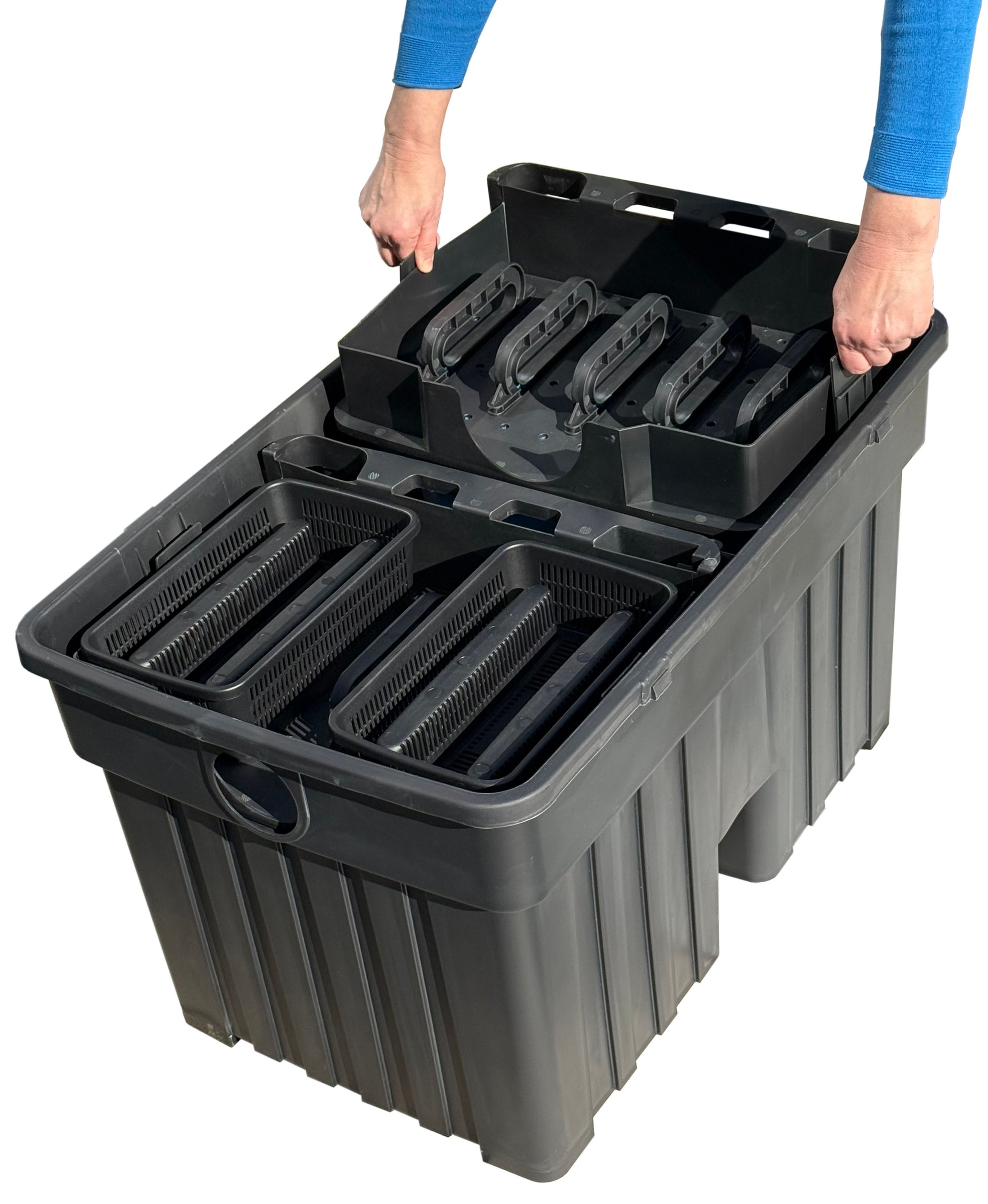 Teichfilter Komplett-Set für Teich bis 40.000 Liter