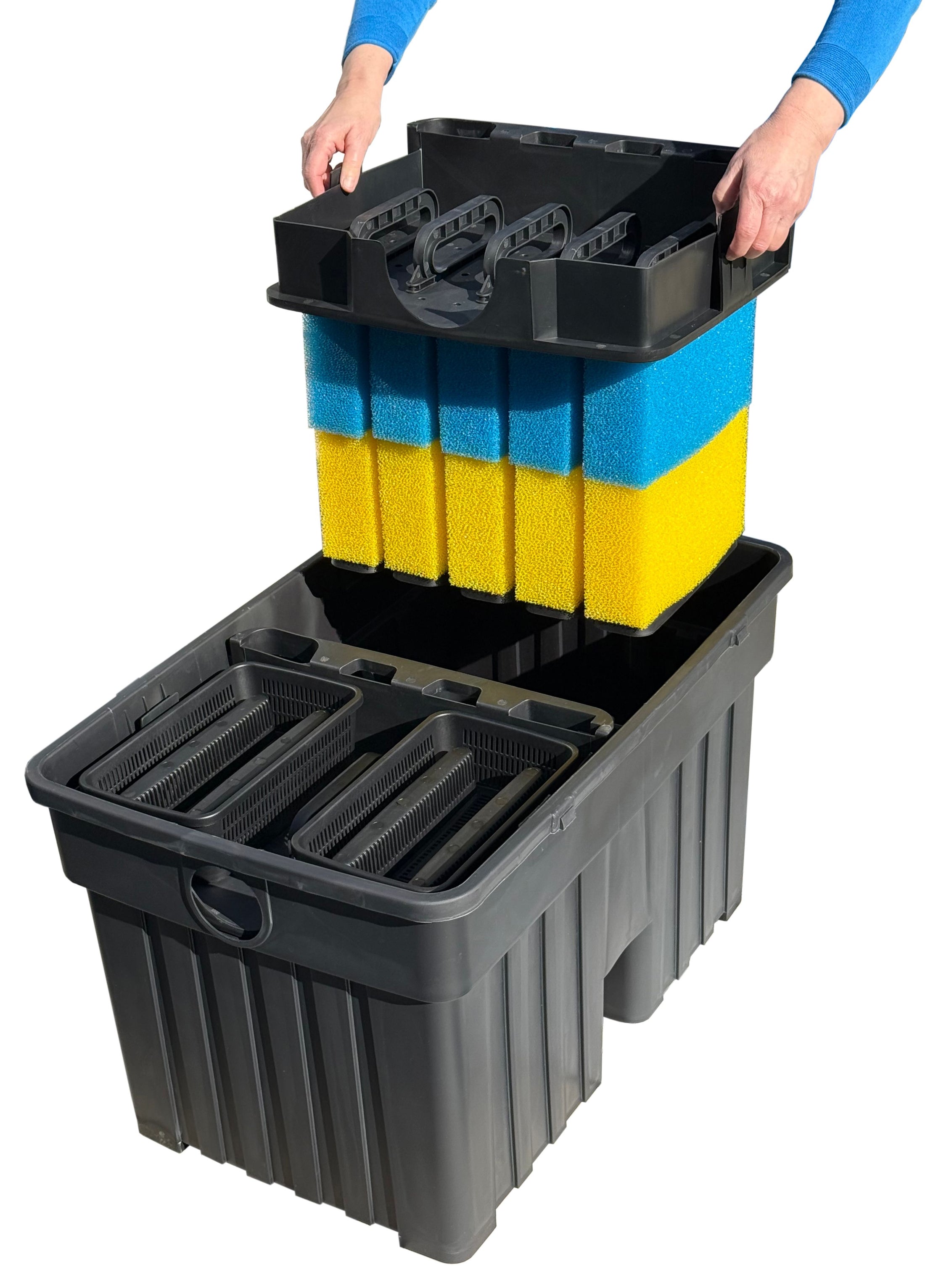 Teichfilter Komplett-Set für Teich bis 40.000 Liter