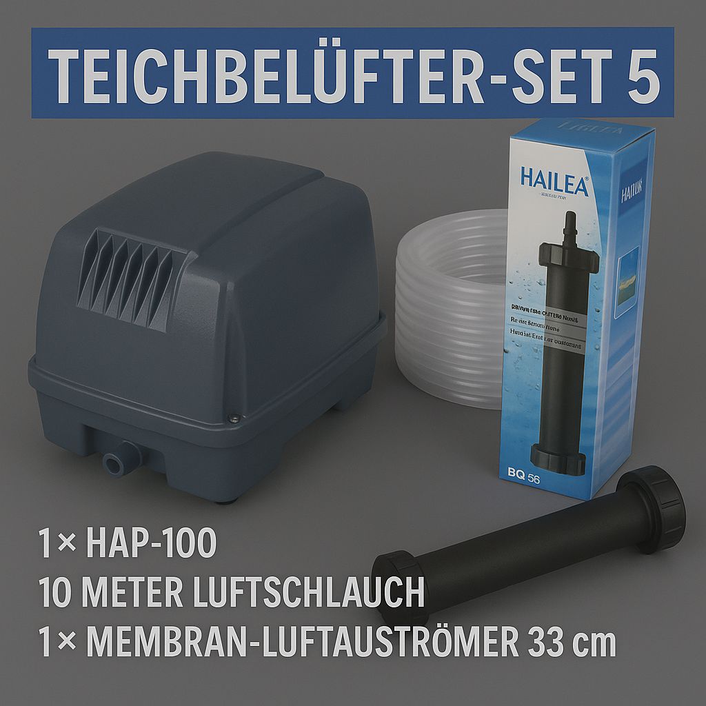 Teichbelüfter Set -5- - Teichbelüfter - Niederrhein-Koi