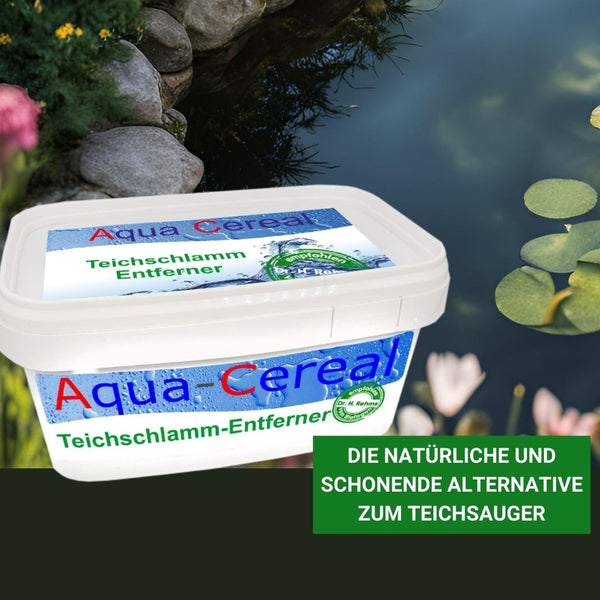 Teichschlammentferner mit Aqua-Cereal