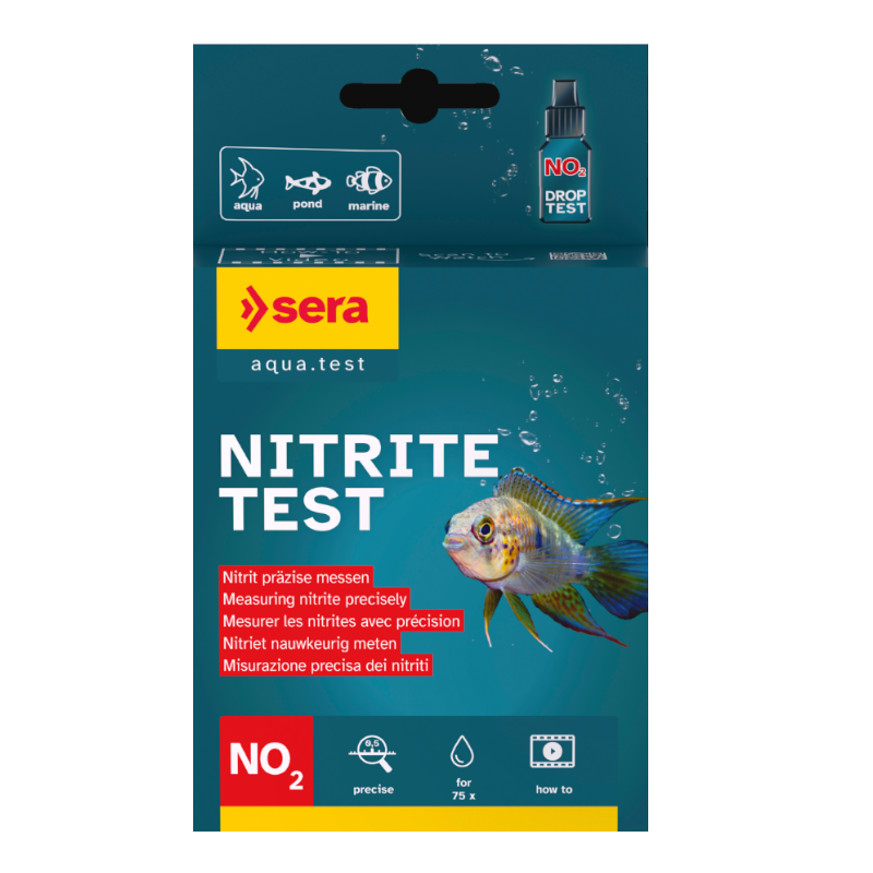 sera NO2 "Nitrit" Wassertest für Teich und Aquarium
