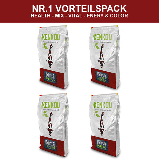 Nr.1 VORTEILSPACK -Health - Mix - Vital - Energy & Color- 20kg 5mm