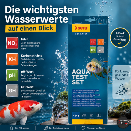 Wassertest Set für den Teich von sera