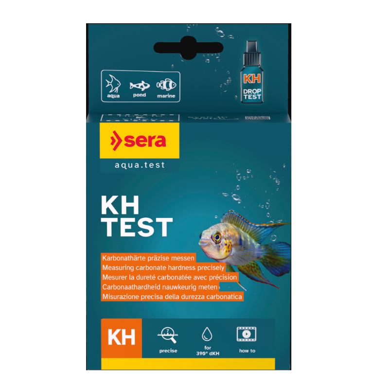 sera kH Karbonathärte Wassertest für Koiteich und Aquarium