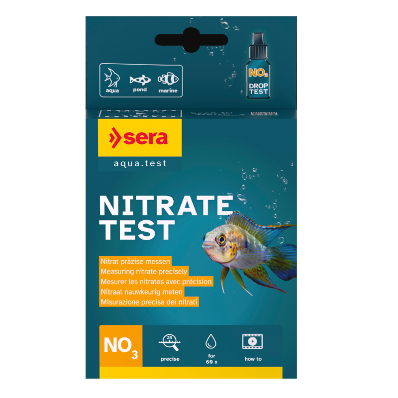 sera NO3 "Nitrat" Wassertest Für Gartenteich und Aquarium