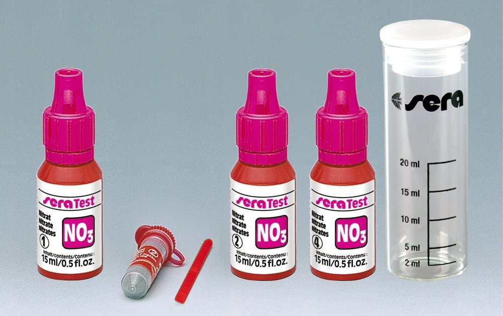 sera NO3 Nitrat Wassertest für Teich und Aquarium