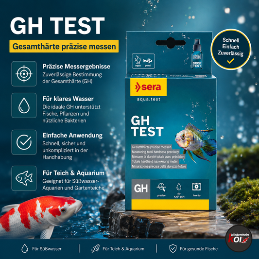 sera GH Test für Teich