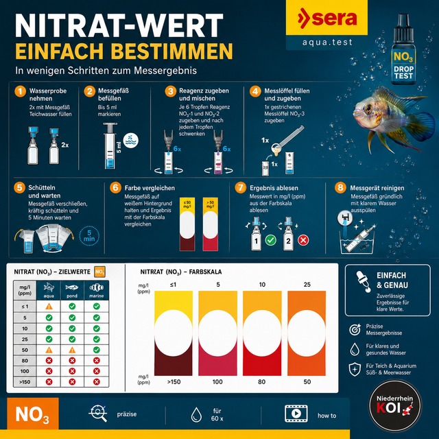 Nitrat Test Anleitung